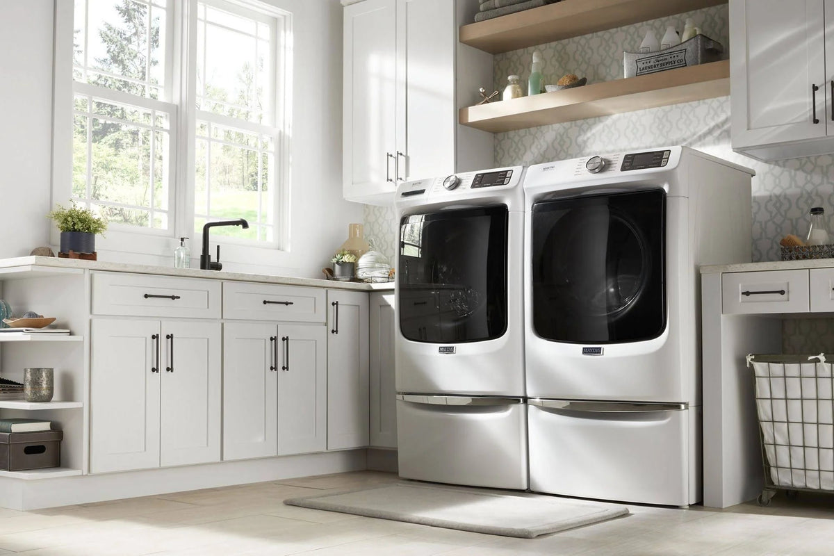 MED6630HW Front-Loading Electric Dryer - White