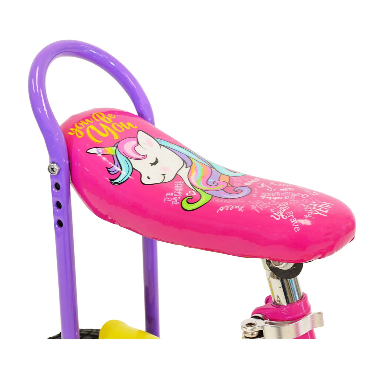 12 inches Unicorn Bike，Pink and Purple