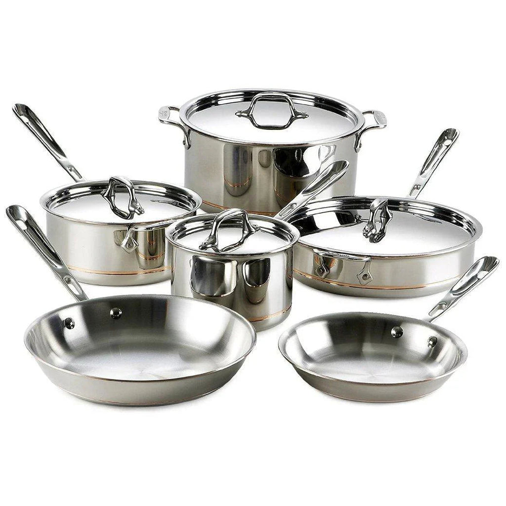 Copper Core 10 Piece Cookware Set