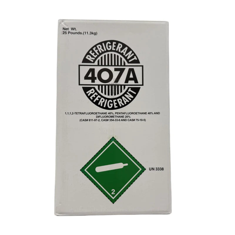 25LB R407A R-407A Freon Refrigerant Gas