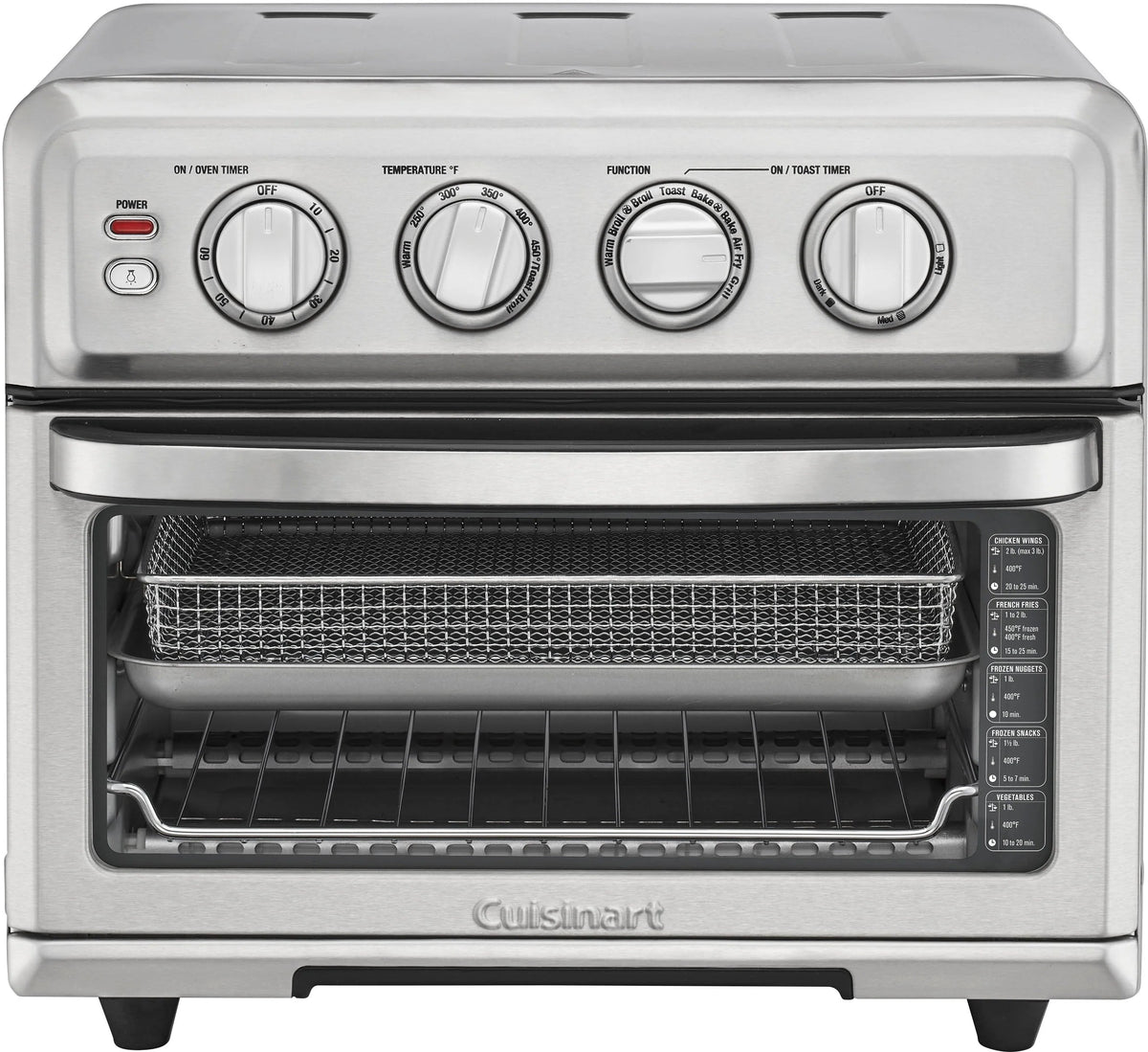 Cuisinart – Air Fryer Toaster Oven with Grill – Stainless Steel