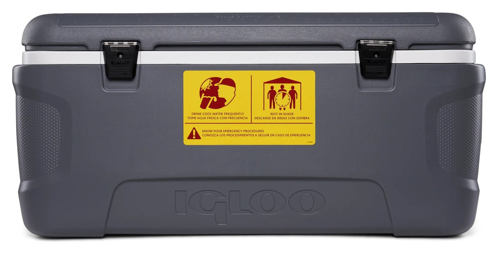 Igloo 120 qt. Workman Series Chest Cooler - Gray