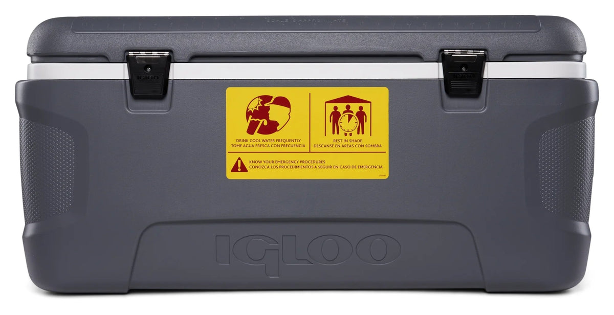 Igloo 120 qt. Workman Series Chest Cooler - Gray