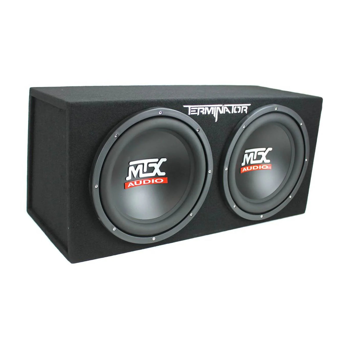1200W Dual Loaded Subwoofer Box + 1500W Amplifier + Capacitor