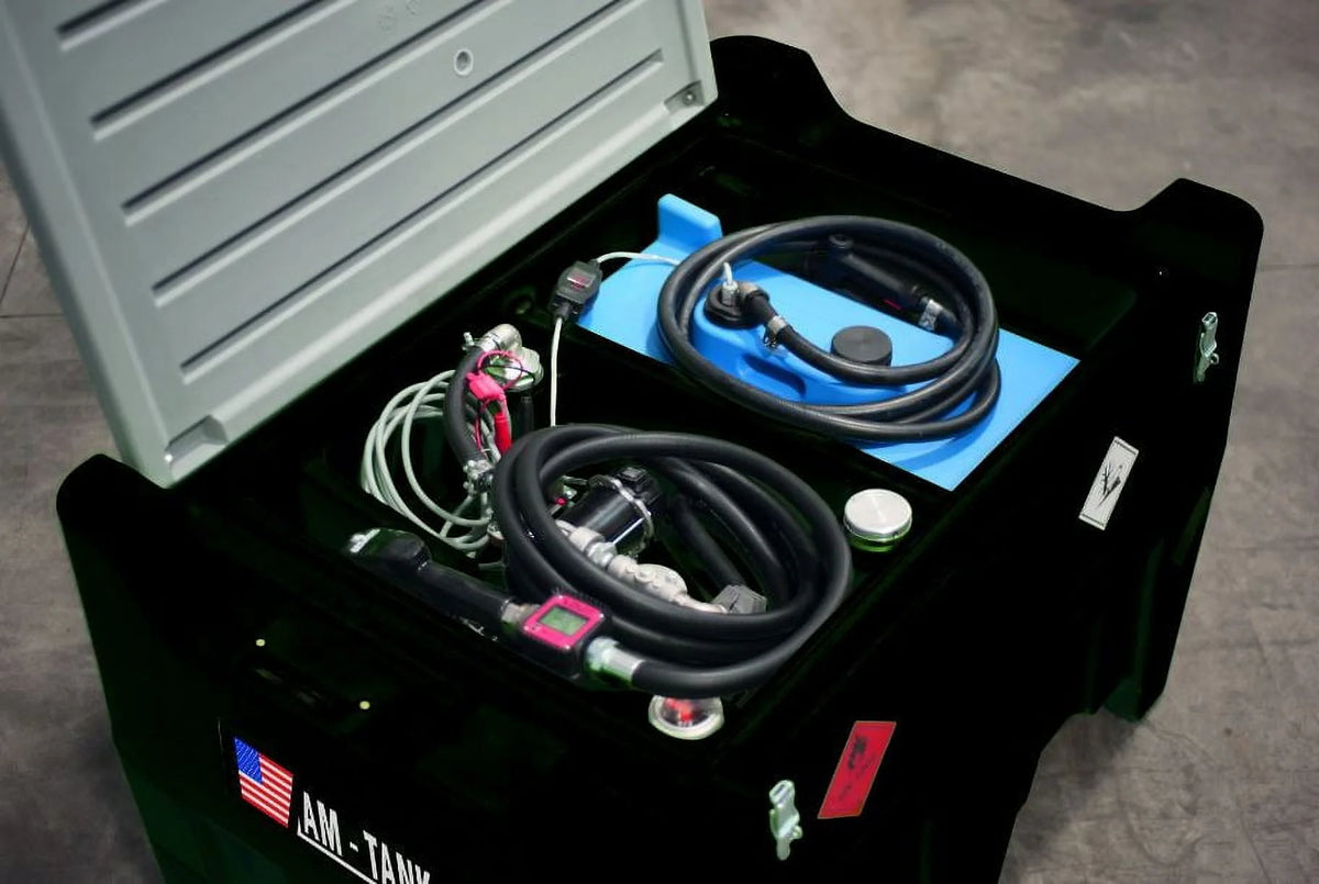 105gl DIESEL + 13gl DEF COMBO Portable Tank with 12V Pumps