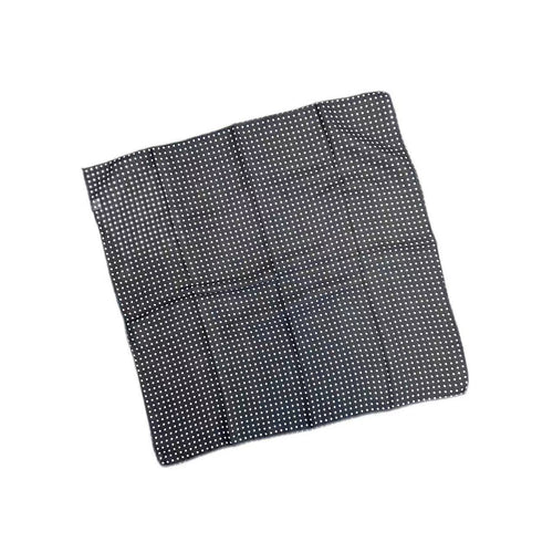 Classic Dotted Navy Scarf