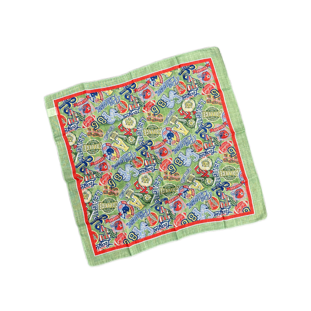 Colorful Word Print Scarf
