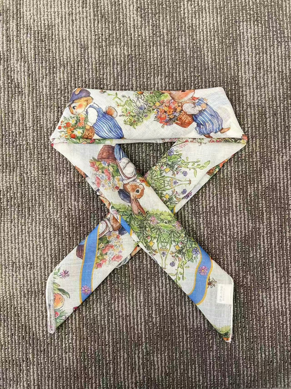 Storybook Rabbit Garden Scarf
